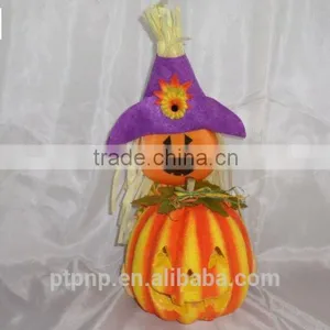 Paper Scarecrow With Pumpkin Face for Halloween Decoration thumbnail-3