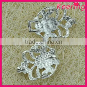 Fashionable Wholesale Crystal Color Rhinestone Metallic Button for Decoration WBK-1500 thumbnail-2