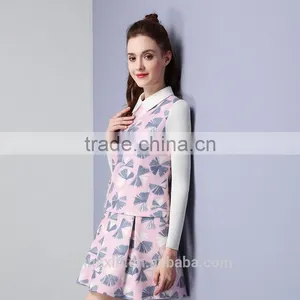 Wholesale Clothing Long Sleeve Slim Winter Dresses for Women thumbnail-2