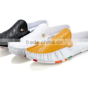 Fashion pu Leather Peas Shoes Casual for Men High Quality, Adults Camouflage Men Casual Shoes Sample for Male thumbnail-6