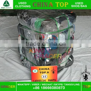 High Quality Bulk Bundle Bales 80Kg Used Clothing thumbnail-5