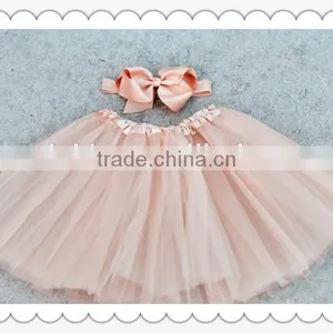 2015hot Sale!charming Red Chiffon Wholesale Girls Tutu Skirt, High Quality Girls Tutu Skirt thumbnail-1