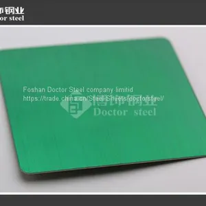 Foshan Supply Green Hairline Stainless Steel Sheet,color Decorative Stainless Steel thumbnail-2