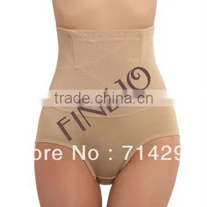 Women's Nude Fir Slim Body Shaper Waistband Shaper Reduced Fat Pants Mixed Batch Plus Size 7225 thumbnail-1