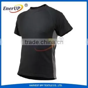 Merino Wool Lanzing Thermal Underwear Flame Retardant Henley Anti Static Tshirt thumbnail-2