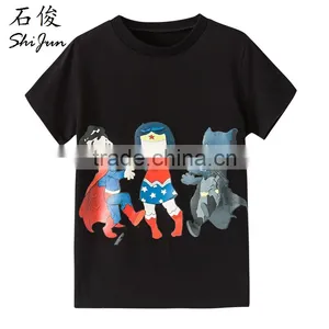 ShiJ 2017 Bat Man Cartoon Boys T Shirt thumbnail-1