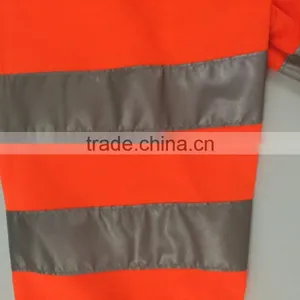 Polyester Inner Brush Fleece Jacket Safety Sweatshirt Meet EN ISO20471 thumbnail-5
