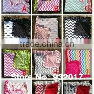 Super Soft Comfortable Minky Dot MINKY BLANKET Receiving Cotton Baby Blanket thumbnail-1