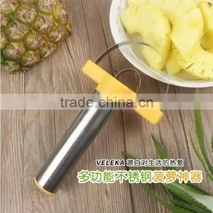 Kitchen Easy Tools Stainless Steel Peeling Knife Cutter Pineapple Peeler Corer Slicer thumbnail-1
