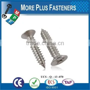 Made in Taiwan High Quality Stainless Steel Cross Recessed Self Drilling TEK Screw thumbnail-5