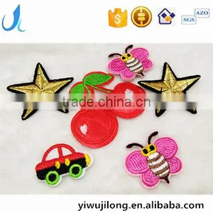 Custom Cheap Embroidery Patch Cute Cartoon Badges for Garments thumbnail-1