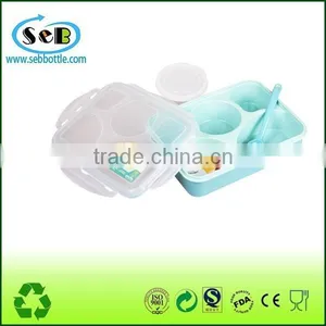 Microware Safe Plastic Food Container Rectangular With Lid thumbnail-1