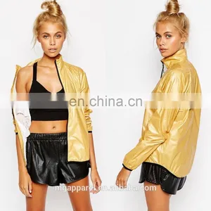 Fashion Jackets Women 2016 Woman Plain Windbreaker Jacket Wholesale thumbnail-1