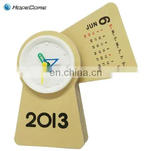 2014 New Desgin Paper Calendar Clock thumbnail-4