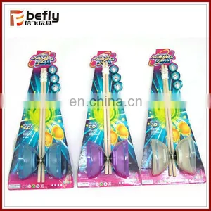 Transparent Diabolo Child Toys Cheap With Light thumbnail-1