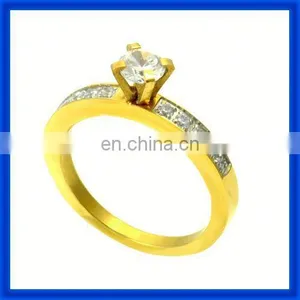 Popular Wholesale Women's Stainless Steel Wedding Rings thumbnail-1