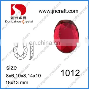 DZ-1012 Wholesale Loose Crystal Garment Beads Mirror Glass Stone for Clothing Decoration thumbnail-1