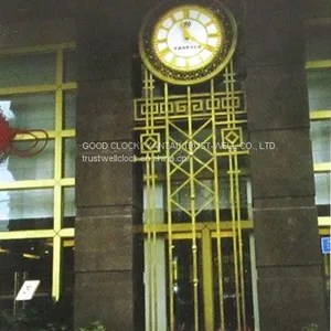 Commercial Building Clock, Movement for Commercial Building Clock, Outdoor Clocks, Mechanism for Outdoor Clocks, thumbnail-1