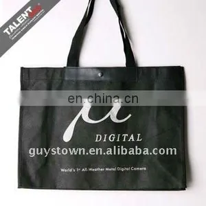 Custom Printed Brand Logo Reusable Non Woven Shopping Bag thumbnail-6