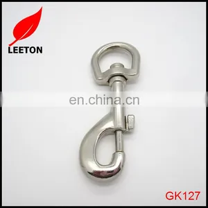 Factory Supply 22mm Strong Dog Leash Metal Swivel Snap Hook thumbnail-4