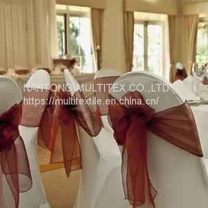 Spandex Wedding Chair Cover and Organza Chair Sash thumbnail-1