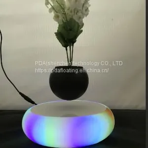 New Led Light Magnetic Floating Levitating Pot Plants thumbnail-1