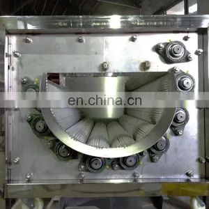 Automatic Vegetable Fruit Brush Cleaning Peeling Machine thumbnail-6