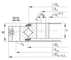 XU080120 Cross Roller Bearing 69x170x30mm thumbnail-5