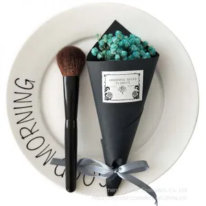 Factory Customized New High Quality XGF Wool Hair Portable Makeup Brush Powder Brush Foundation Brush OEM Blush Brush thumbnail-3