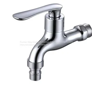 Simple Bathroom Bibcocks SUS 304 Material Garden Taps Polish Finish Wholesale Prices thumbnail-3