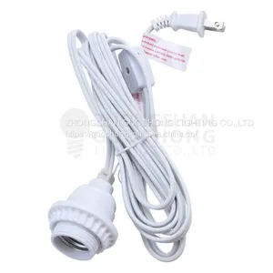 15FT SINGLE SOCKET COMMERCIAL GRADE PENDANT LIGHT LAMP CORD thumbnail-1