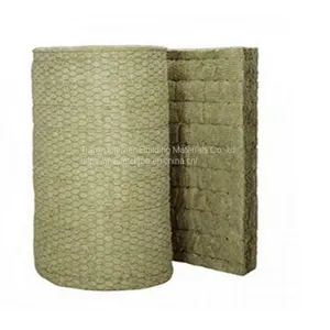 Fire Safety Rock Wool Blanket With Wire Mesh thumbnail-1