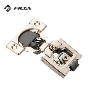 NEW ARRIVAL Filta Furniture Hardware American Market Face Frame 3D Nylon Damper Soft Close Clip On Iron Cabinet Hinge thumbnail-1