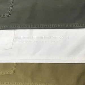 89%Cotton 11%Tencel Slub Broken Twill Fabric thumbnail-3