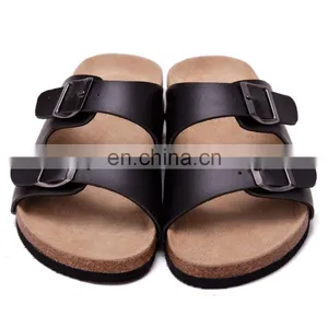 Amazon Hot Sale Men's Summer Outdoor Wear Slippers Cork Drag Wear Large Size Beach Trend Slippers Casual Sandals thumbnail-3