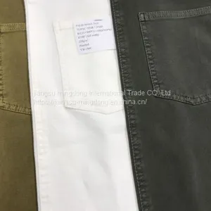 73.8%Cotton 19%Rayon 7.2%Spandex Bi-Stretch Peached Twill Fabric thumbnail-3