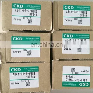 CKD Solenoid Valve Japan Solenoid Valve AB41-03-7-W2ES-DC24V thumbnail-2