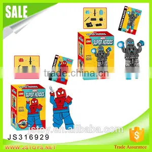 JSTOYS 8 Items Mixed Hero Building Blocks Toys Made in China thumbnail-2
