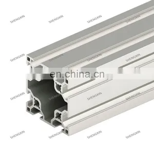SHENGXIN T Slot 40120 Industrial Aluminium Extrusion Profiles t Slot Slide Aluminum Extrusion thumbnail-3