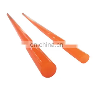 Orange Color Rough Smooth PU Timing Belt Round Belt thumbnail-4