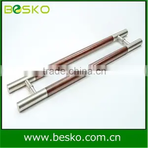 New Design Exterior Pull Door Handles Glass Door Wooden Handle Quality Choice thumbnail-3