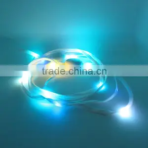 2016 Hot Sale Fashion LED Light Shoestring/colorful LED Shoelace for Party thumbnail-4
