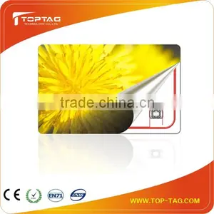 ISO14443B 125KHz Smart Card , Rfid PET Tag , PETG Rfid Cards thumbnail-1
