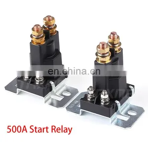 High Current Relay 500A 12V/24V Dual Battery Start Relay Large Current Car Power Switch,Starting Relay,Auto Start Contactor thumbnail-5