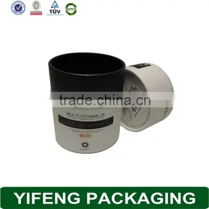 Round Shape Customized Kraft Paper Packaging Boxes With Cap thumbnail-1
