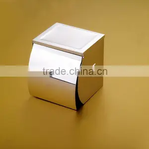 Wesda Wall Mount Toilet Accessories Stainless Steel Paper Towel Holder for Small Tissue thumbnail-1