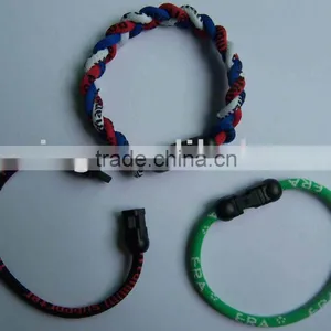 Promotional Woven Bracelet With Titanium Ingredient thumbnail-1