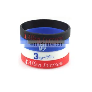 Factory Supply Custom Basketball Silicone Wristband thumbnail-1