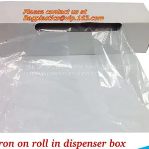Medical Protective Disposable Apron, CPE APRON, With Thumb Loop, Kitchen, Dental Supplies, Chef, Healthcare thumbnail-5