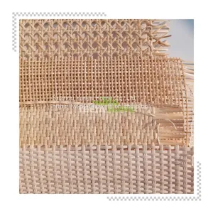 1/2 Natural Rotin Cane Peel Rattan Webbing Raw Material Weaving Rattan Roll thumbnail-2